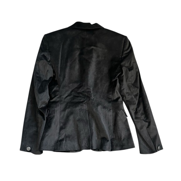 NEW Rag & Bone Women's Black Razor Velvet Two-Button Blazer Jacket - Size 00/XXS - Picture 8 of 13